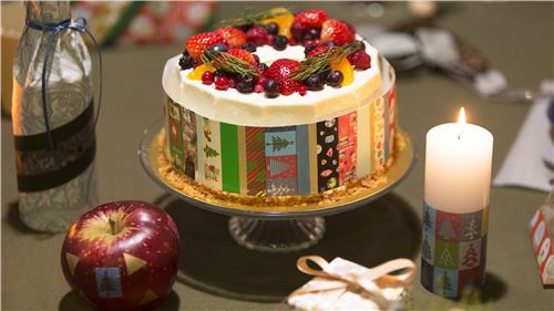 mt Washi Klebeband Dekoband Set Streifen Juwel Baum 3 St�ck Merry Christmas 12