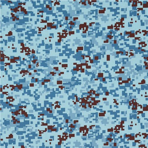 Digital Pixel Army Military Camouflage Fabric