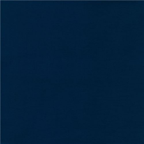 Tissu laminé uni bleu marine Kona Cotton Slicker par Robert Kaufman Tissu
