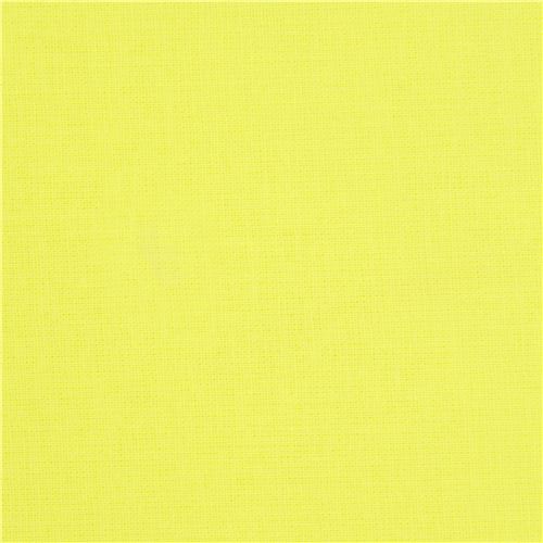 Tela de algodn amarillo fluorescente Michael Miller Tela