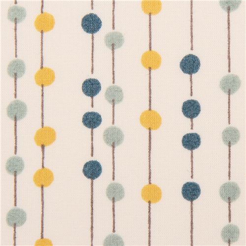 off-white Bobbers Sun poplin organic fabric birch USA Fabric
