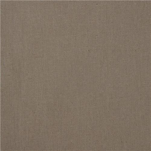 Toile Kokka vert olive unie importée du Japon Tissu