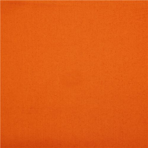 Tela ecolgica de birch color liso naranja de EEUU Tela