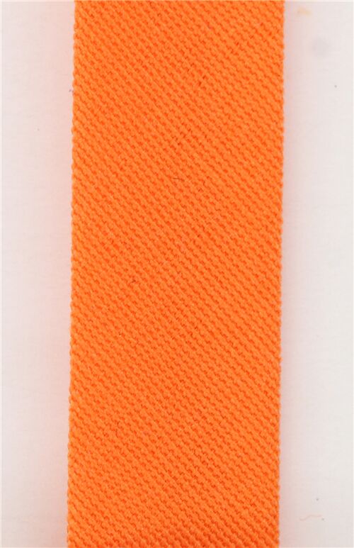 1m Cinta al bies de doblez doble naranja de media pulgada (1 - 1,2cm) 3