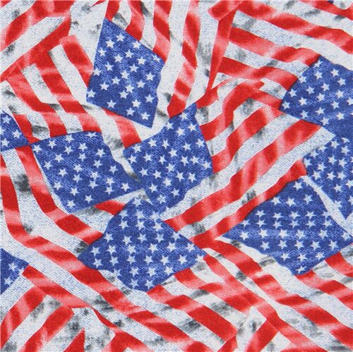 tessuto bandiere Stati Uniti d'America Tessuto