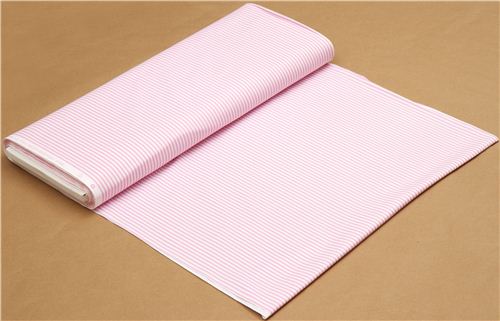 pale pink white striped Timeless Treasures fabric USA 3