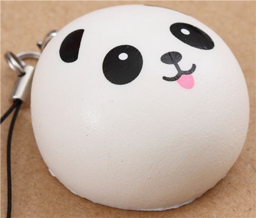 Niedlicher Panda Bär Zunge Brötchen Squishy 3