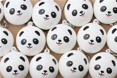 Niedlicher Panda Bär Zunge Brötchen Squishy 4