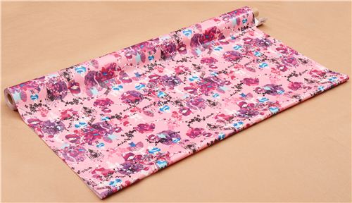 Tela laminada rosa Little Twin Stars realeza reyes rey de Sanrio Japn 0