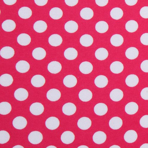 pink Michael Miller knit fabric Ta Dot polka dots 2