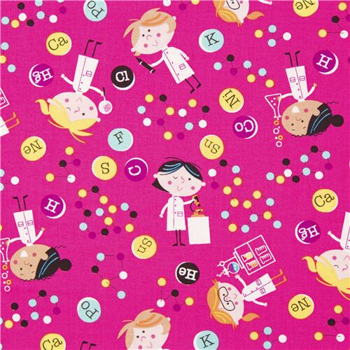 Tumbling Science Girls STEM Labs Chemistry Fabric