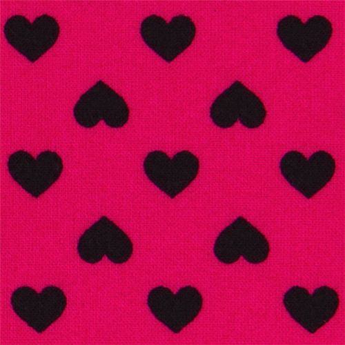 pink hearts fabric dal Giappone1