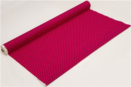 pink hearts fabric from Japan 3