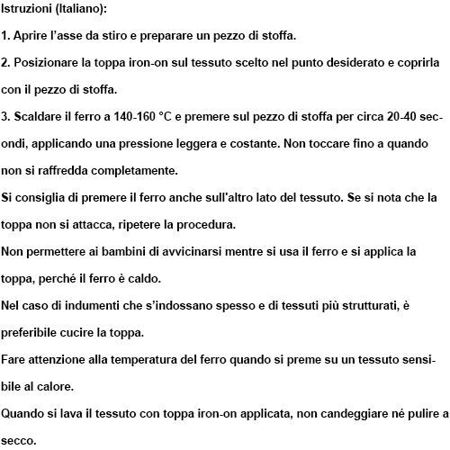 Patch thermocollant reprsentant une licorne rose - 1 pice 6