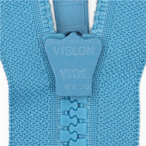 plastic YKK sky blue 44cm zipper 4