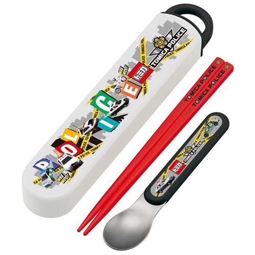 police car Bento spoon Chopsticks case by Skater