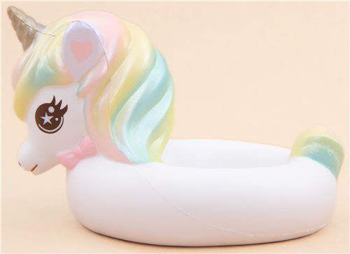 rainbow Candicorn unicorn Floatie squishy by Bunnys Cafe
