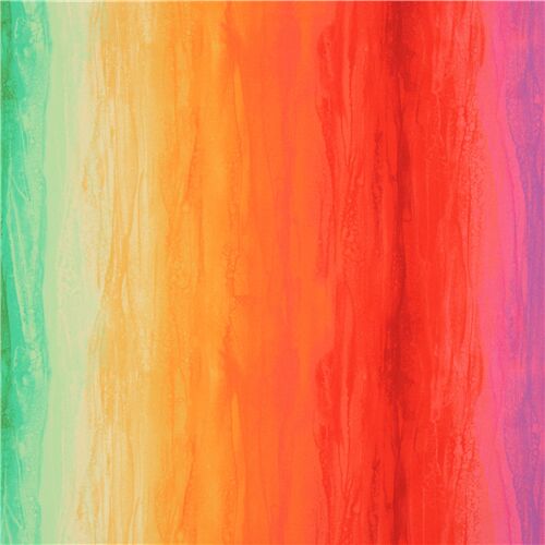 Tela de colores del arcoiris de Timeless Treasures Tela