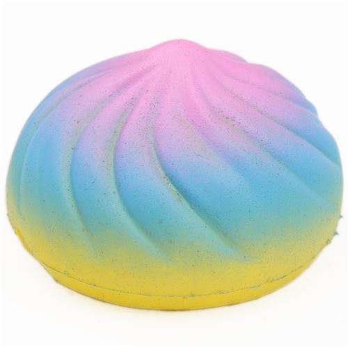 steam bun rainbow squishy