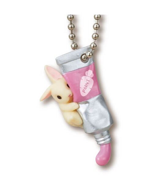 random bunnies painting Gashapon capsule toys 4