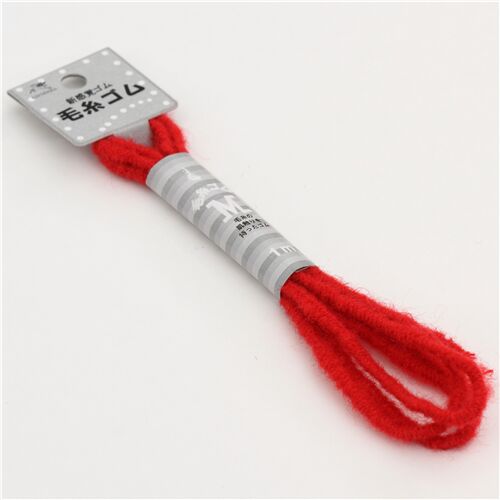 cordino elastico rosso 1m dal Giappone 3