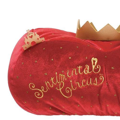 Dispensador tis peluche rojo conejoSentimental Circus corona de San-X 3
