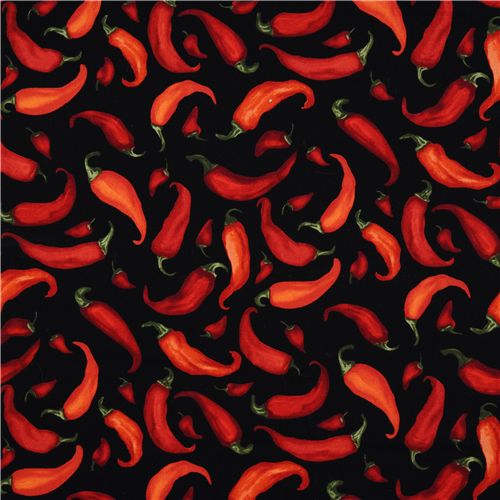 red chili fabric by Robert Kaufman 2