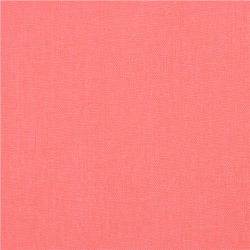 salmon pink solid echino canvas fabric from Japan Fabric