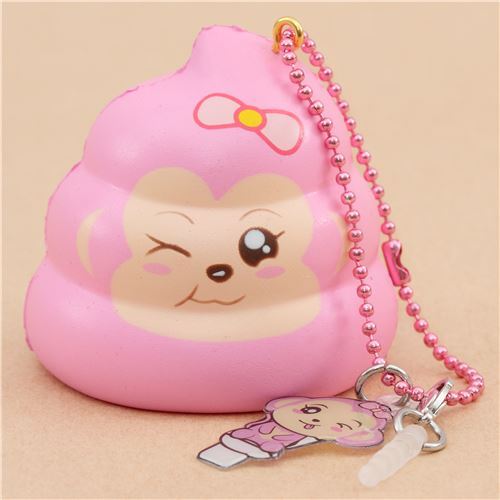 squishy edizione limitata pup� rosa faccia scimmia Creamiicandy 2