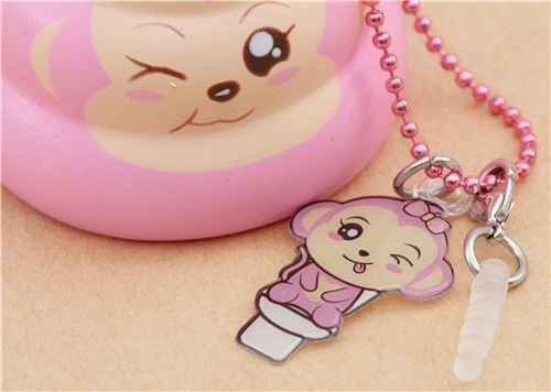 squishy edizione limitata pup� rosa faccia scimmia Creamiicandy 3