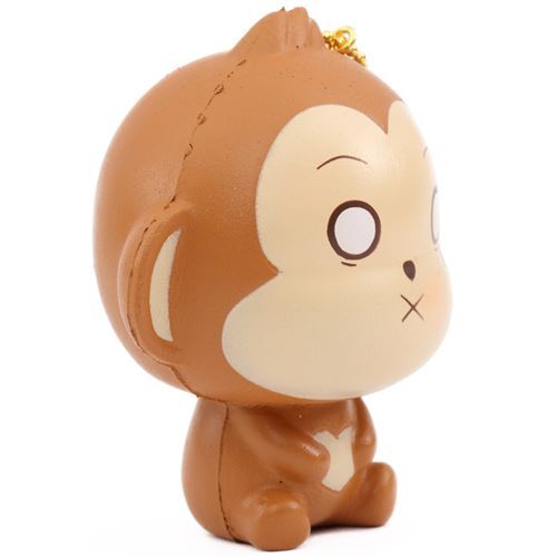 squishy profumato mini cheeki baby scimmia occhi bianchi Puni Maru 2