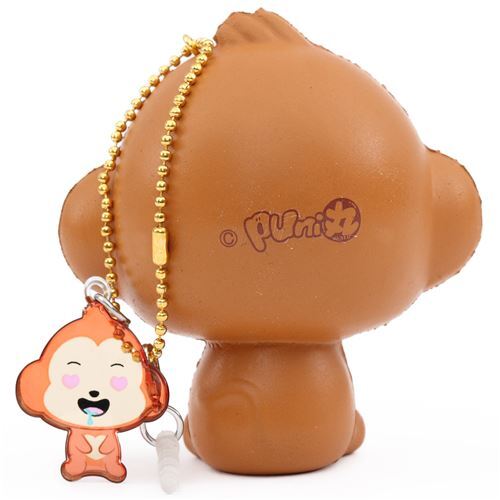 squishy profumato mini cheeki baby scimmia occhi bianchi Puni Maru 3