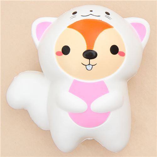 squishy profumato scoiattolo bianco Amourie