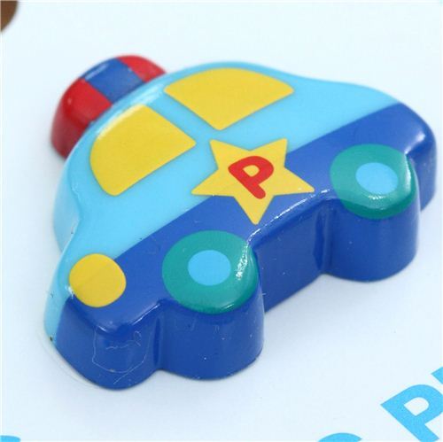 Botn 1 unidad coche de polica azul colores de Sanrio 2