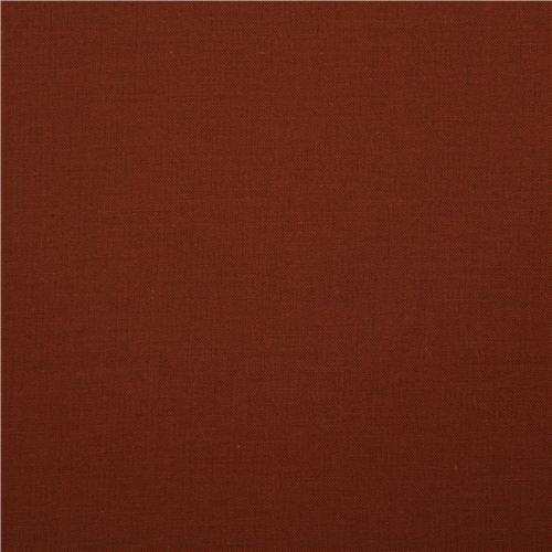 tessuto marrone castagna di cotone Robert Kaufman USA Chestnut Tessuto