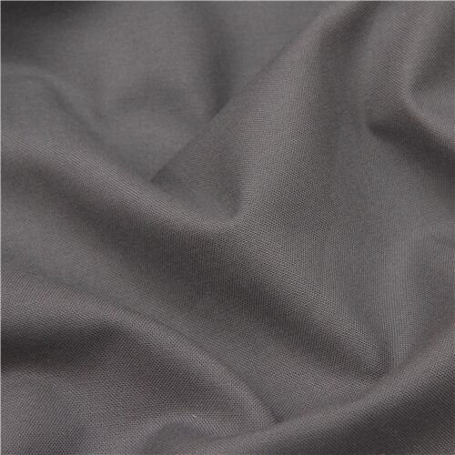 einfarbig dunkelgrauer Stoff Robert Kaufman USA Graphite Stoff