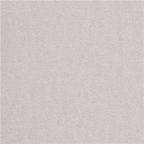 Tissu bio en flanelle Gray par Cloud 9 gris uni import des Etats-Unis Tissu