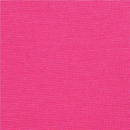 Tela elstica en color rosa oscuro fucsia liso de Robert Kaufman Tela