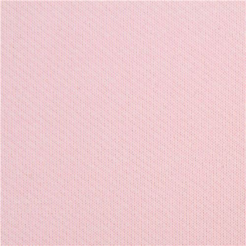 Remnant (14 x 94 cm) - light peach-pink single color knit fabric from Japan 4