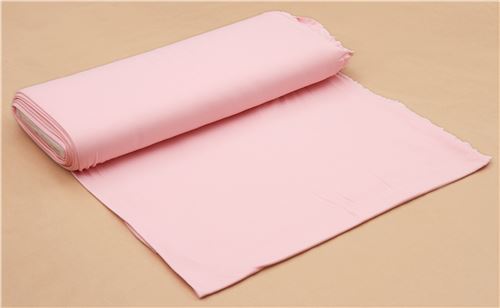Resto de (27 x 144 cm) - Tela org�nica de punto en color rosa claro liso Blush de Cloud 9 EE. UU. 2