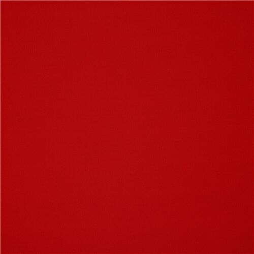 Remnant (49 x 153 cm) - solid red rayon knit fabric by Robert Kaufman 3