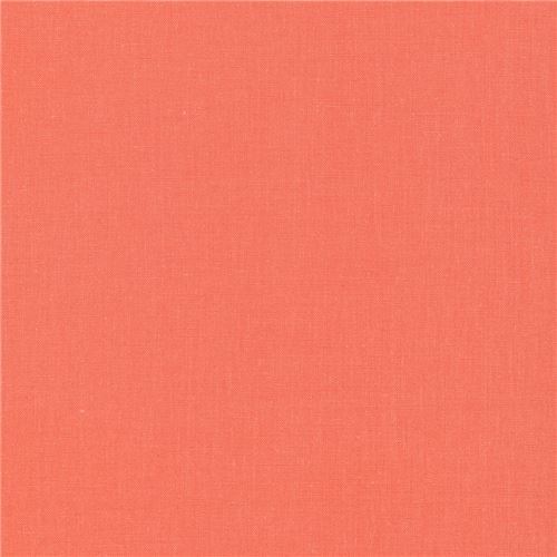 Tela orgnica color liso naranja salmn oscuro de Cloud 9 Salmon de EE. UU. Tela