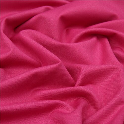 Tissu jersey uni rose fuchsia scintillant Tissu
