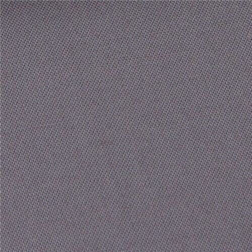 Remnant (26 x 112 cm) - solid steel grey Robert Kaufman Kona cotton fabric 1
