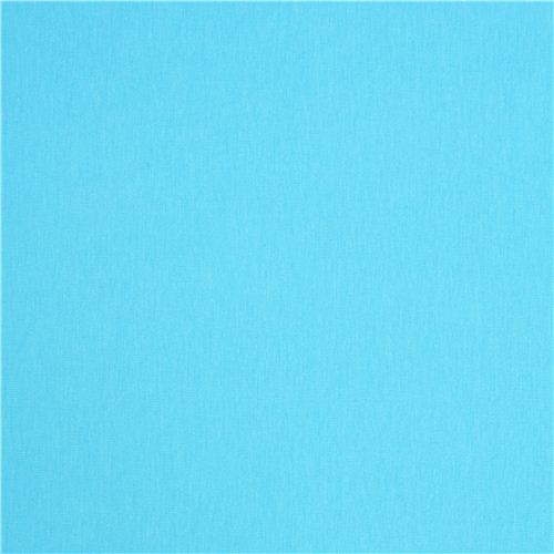einfarbig trkiser Robert Kaufman Jersey Stoff