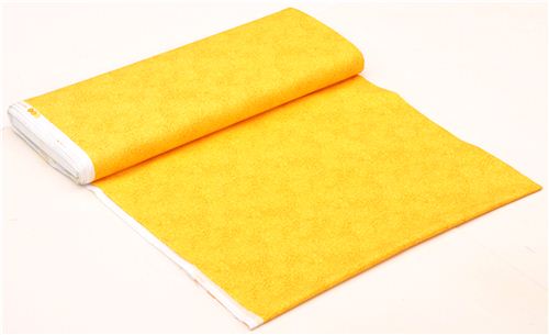 Tela amarillo sol estampado espiral tallo Jazz de Timeless Treasures EE. UU. 3