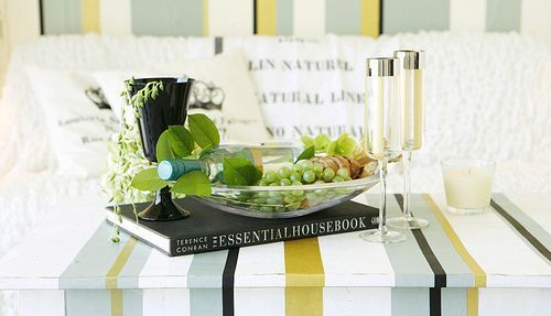 Ruban adh�sif d�co mt Casa en Washi super large 20 cm marron 0