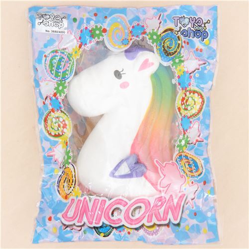 unicorn head squishy by ToysBoxShop 5