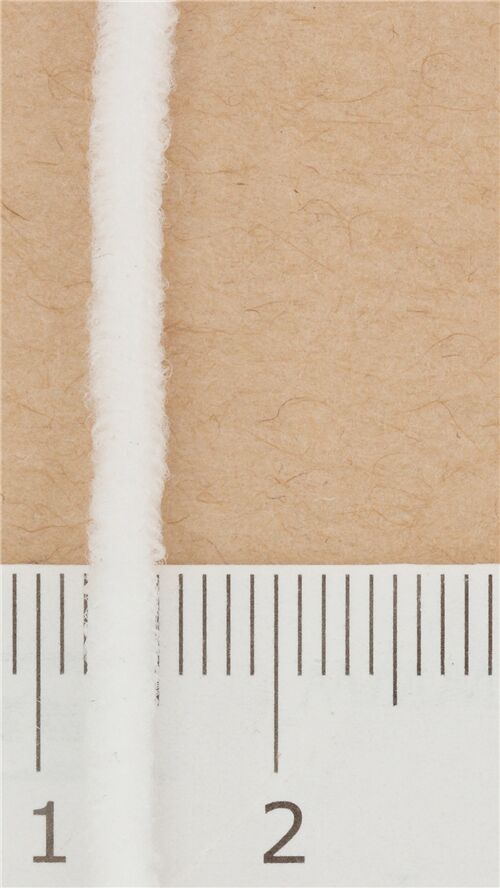 Cordon lastique trs doux 1 m blanc, import du Japon 3