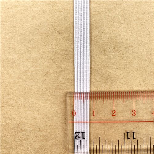 Élastique blanc de 0,8 cm de large, importé du Japon 2